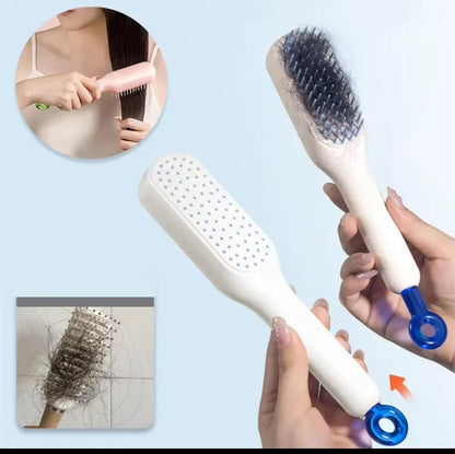 Cepillo Peine D Cabello Magico Retractil