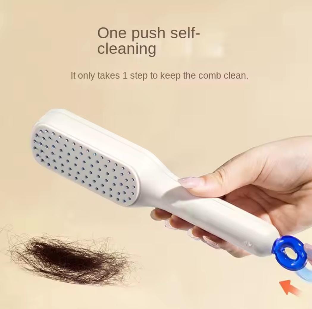 Cepillo Peine D Cabello Magico Retractil