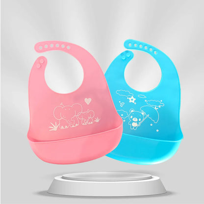 Babero Bebe Bolsillo Silicona